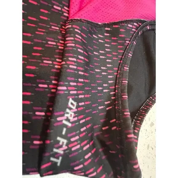 Nike Pink and Black Sports Bra - Women's Size Large - Picture 5 of 5